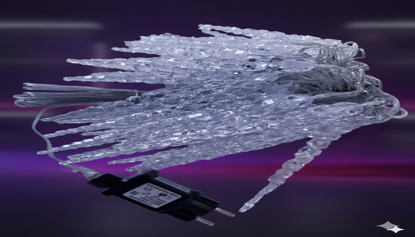 Lampki Choinkowe SOPLE LED Kurtyna